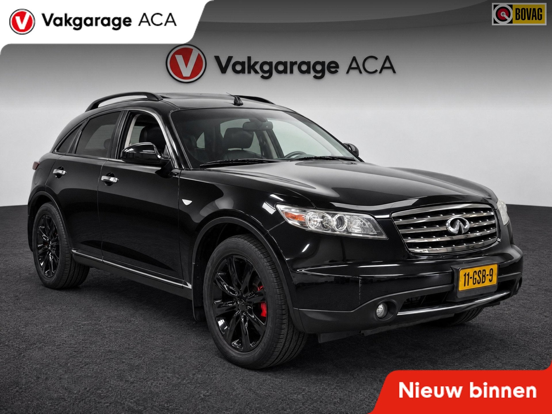 Infiniti FX 45 AWD // LEDER // CLIMA // CRUISE // NAVI // CA, Auto's, Automaat, 450 kg, Gebruikt, 316 pk