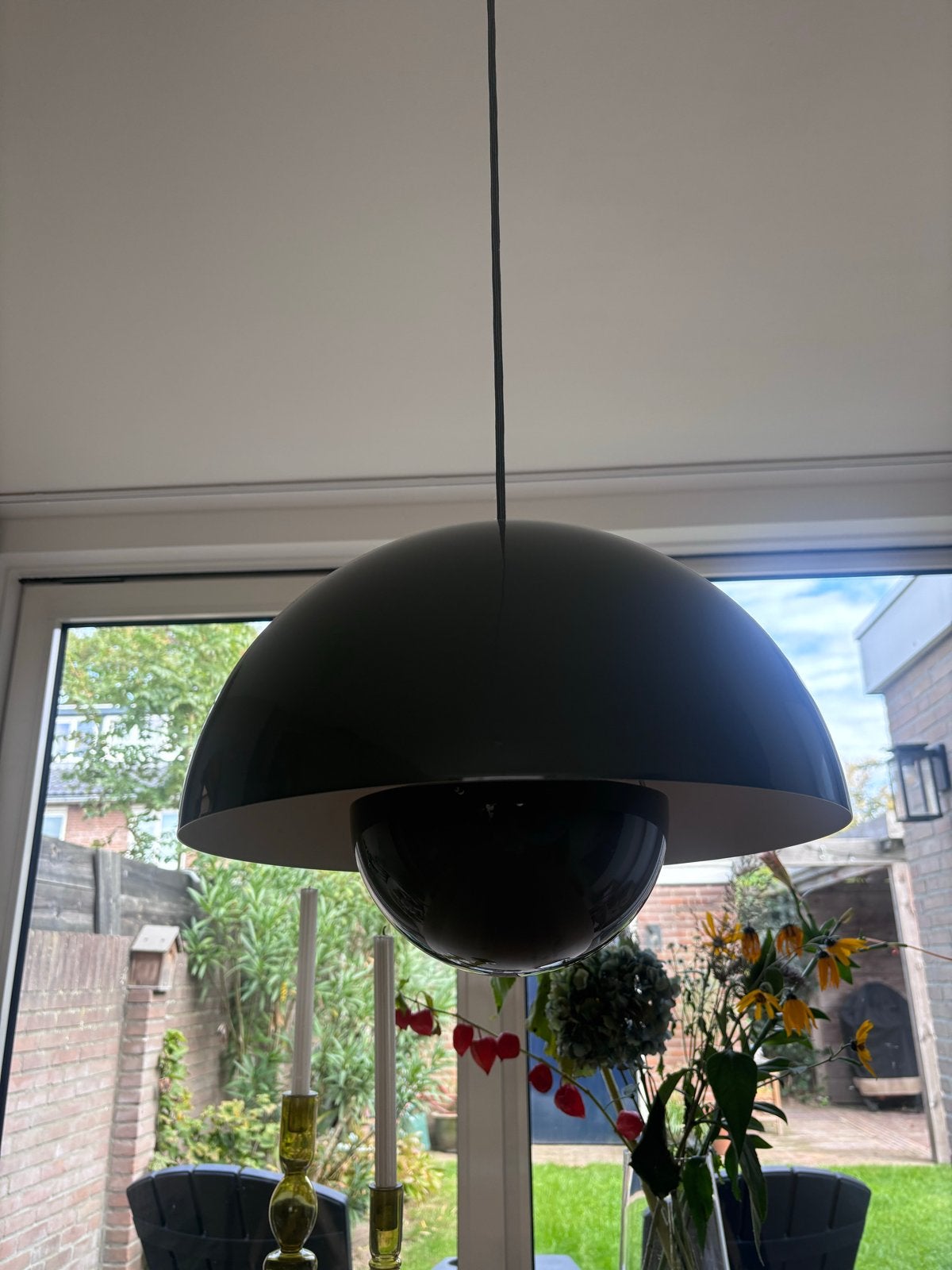 &Tradition Flowerpot VP7 hanglamp, Ophalen, Zo goed als nieuw, Metaal, E27 (groot)