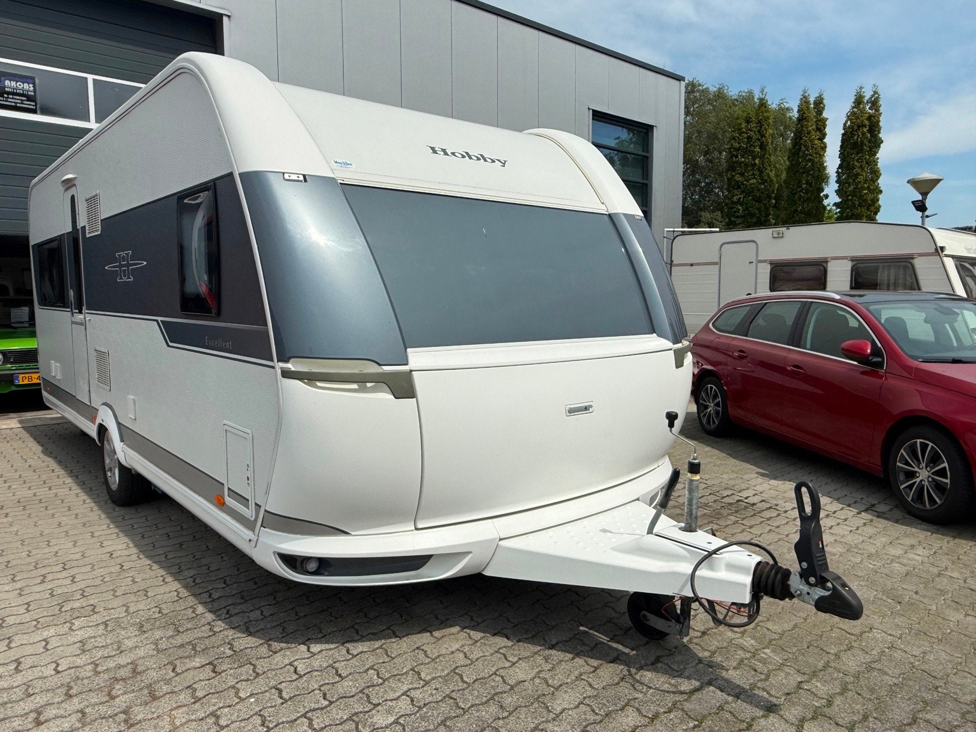 Hobby 560 CFE Mover airco opblaasbare voortent, Bedrijf, 1500 - 2000 kg, Hobby