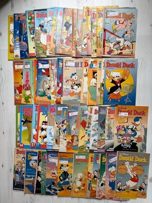 Grote collectie Donald Duck weekbladen en specials, Meerdere stripboeken, Ophalen of Verzenden, Gelezen