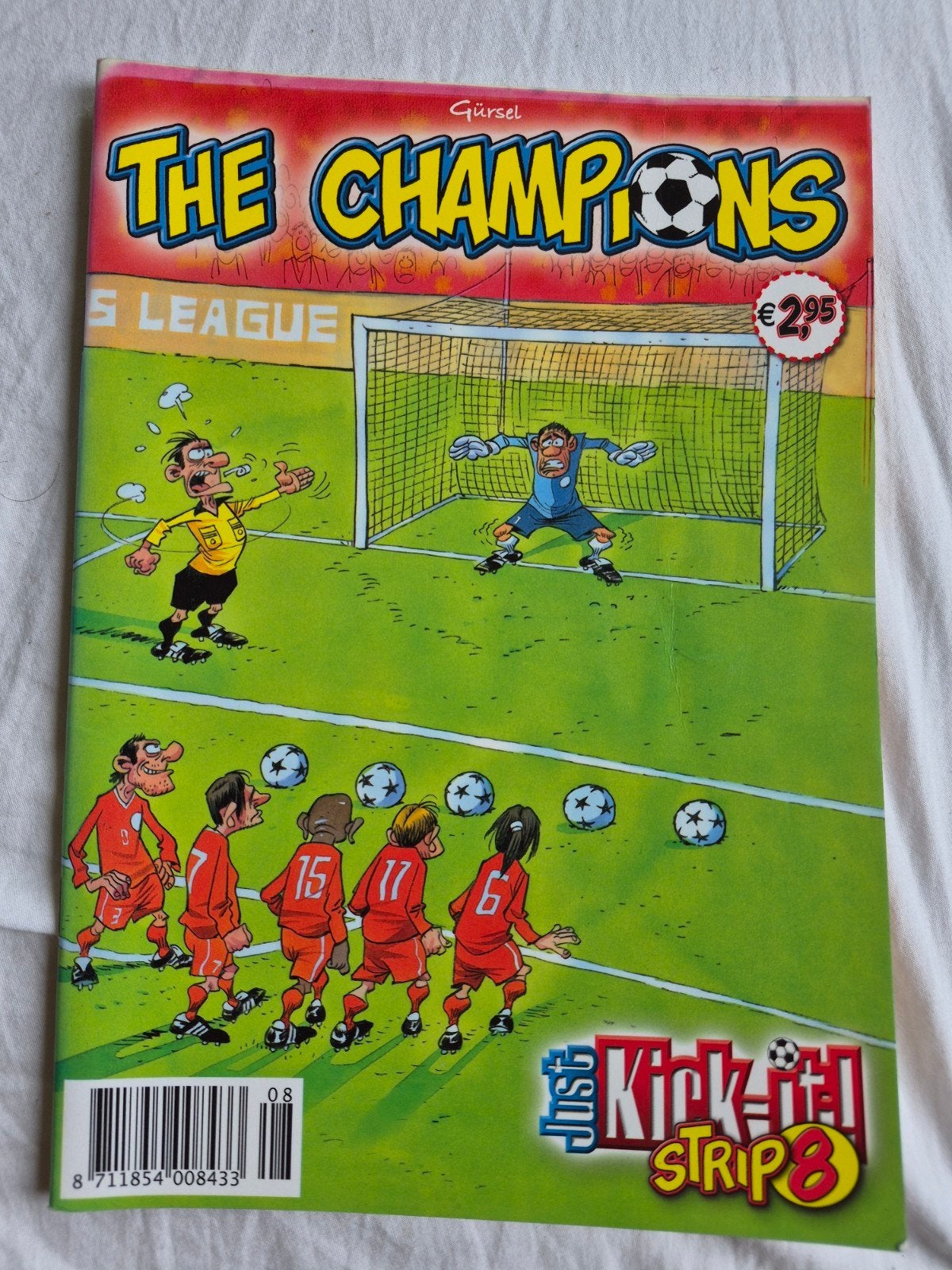 The Champions Kick-it! Strip 8 - Voetbal stripboek, Eén stripboek, Ophalen of Verzenden, Gelezen