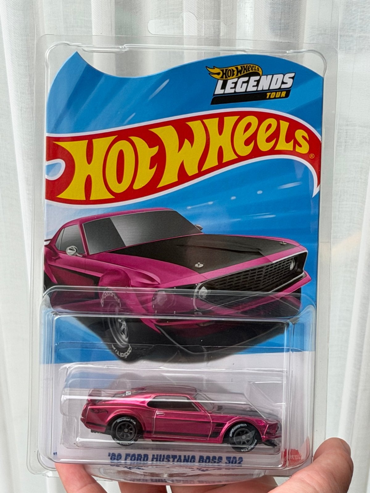 Hot Wheels Legends Tour -  '69 Ford Mustang Boss 302, Ophalen of Verzenden, Nieuw, Auto, Overige merken