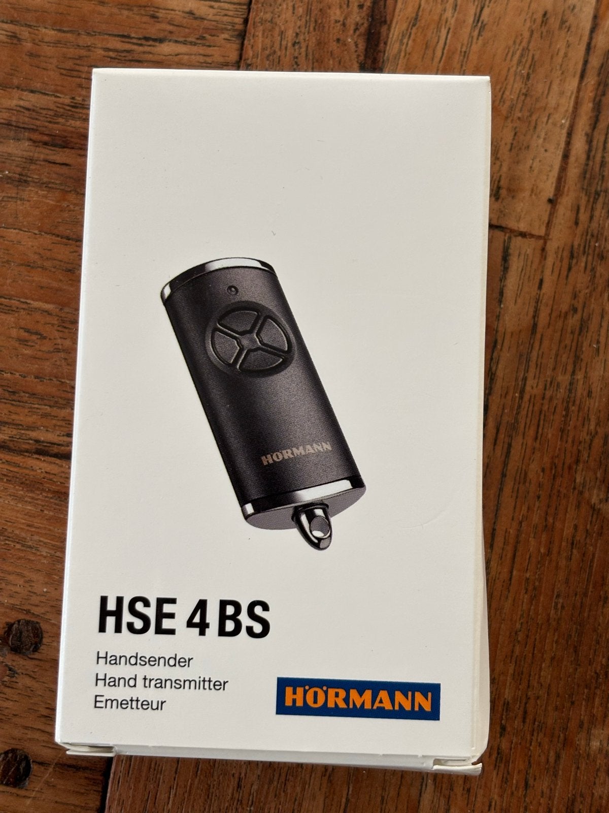 Nieuwe Hormann HSE 4 BS handzender voor garagedeur, Ophalen