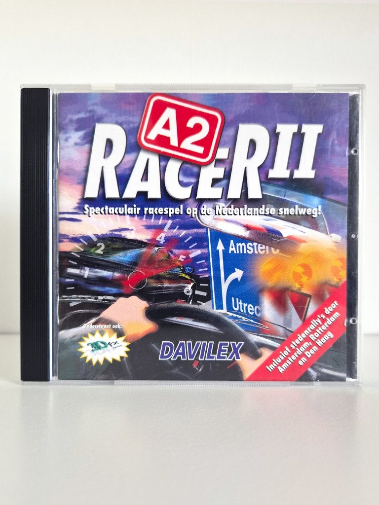 A2 Racer II - Davilex - PC cd-rom, Spelcomputers en Games, Games | Pc, 1 speler, Racen en Vliegen, Ophalen of Verzenden, Zo goed als nieuw