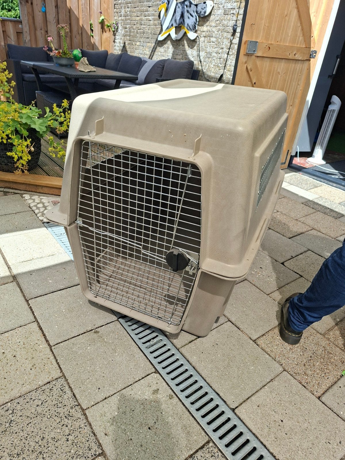 Iata goedgekeurde vliegtuig honden bench, Dieren en Toebehoren, Transportboxen, Ophalen, Zo goed als nieuw