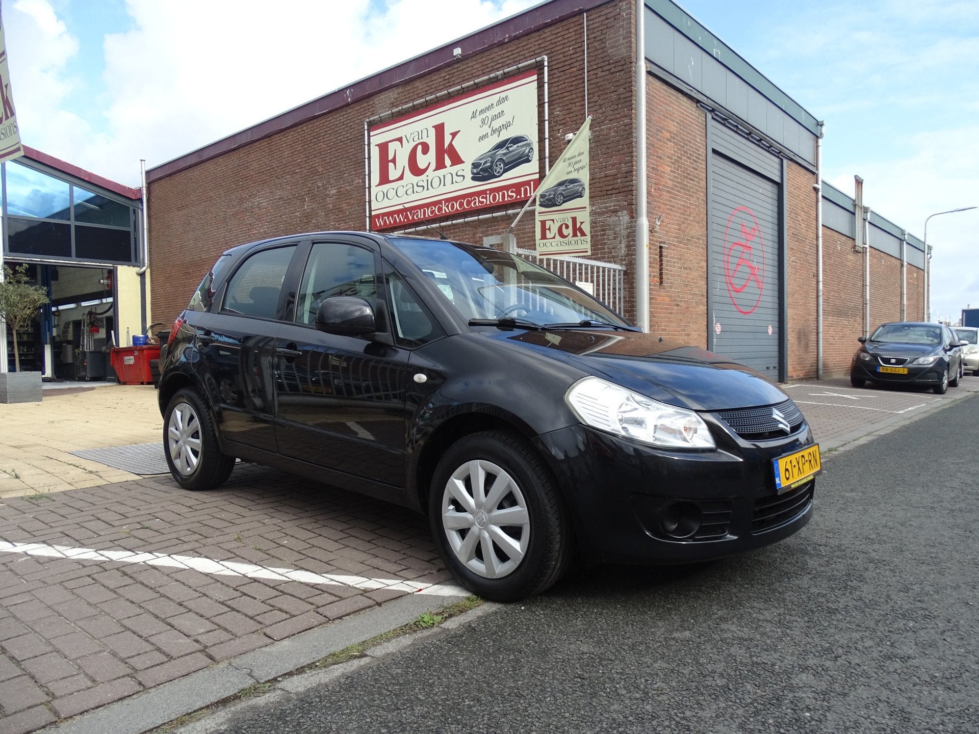Suzuki SX4 1.6 Comfort automaat (bj 2007), Auto's, Suzuki, Stof, Gebruikt, Zwart, 4 cilinders