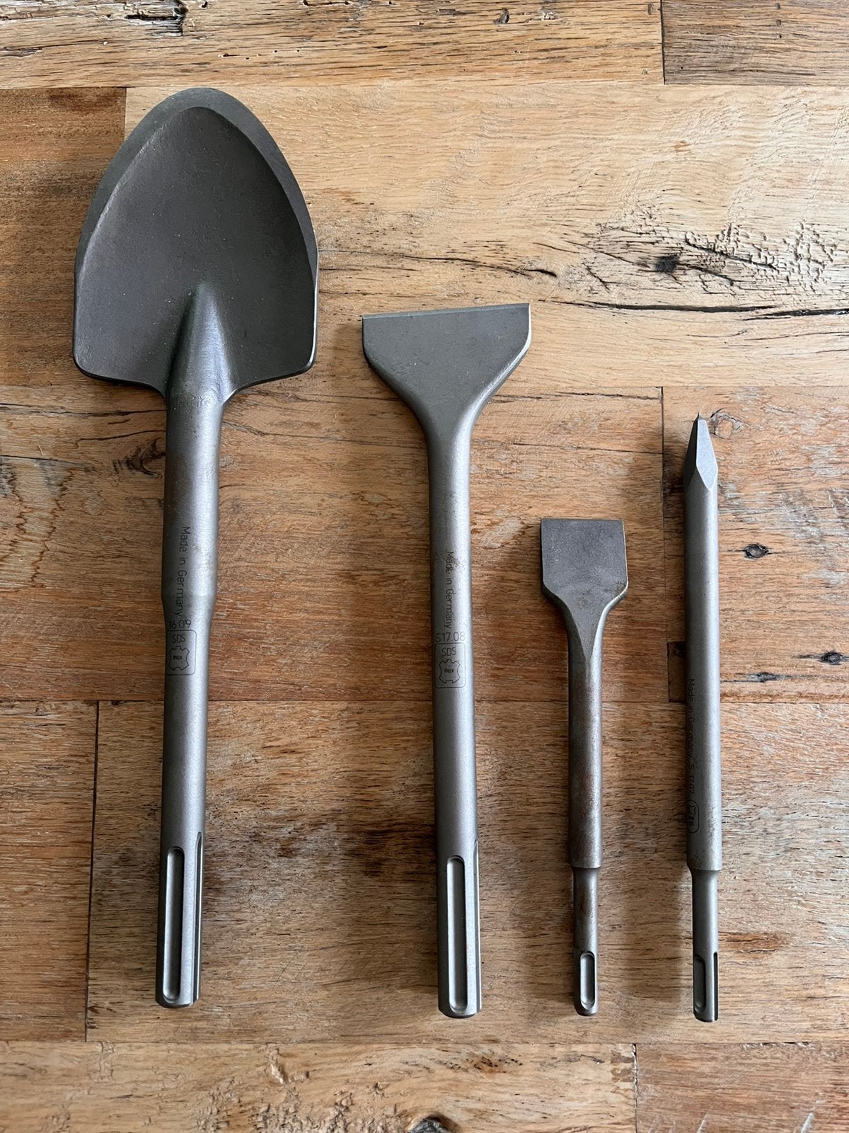 Breekhamer set, 4-delig, Doe-het-zelf en Verbouw, Gereedschap | Boormachines, Ophalen, Nieuw, Boor- en/of Breekhamer