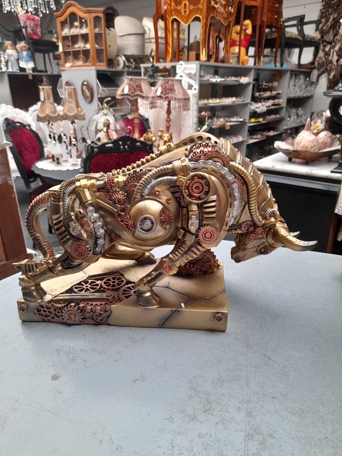 Steampunk bull, Ophalen of Verzenden