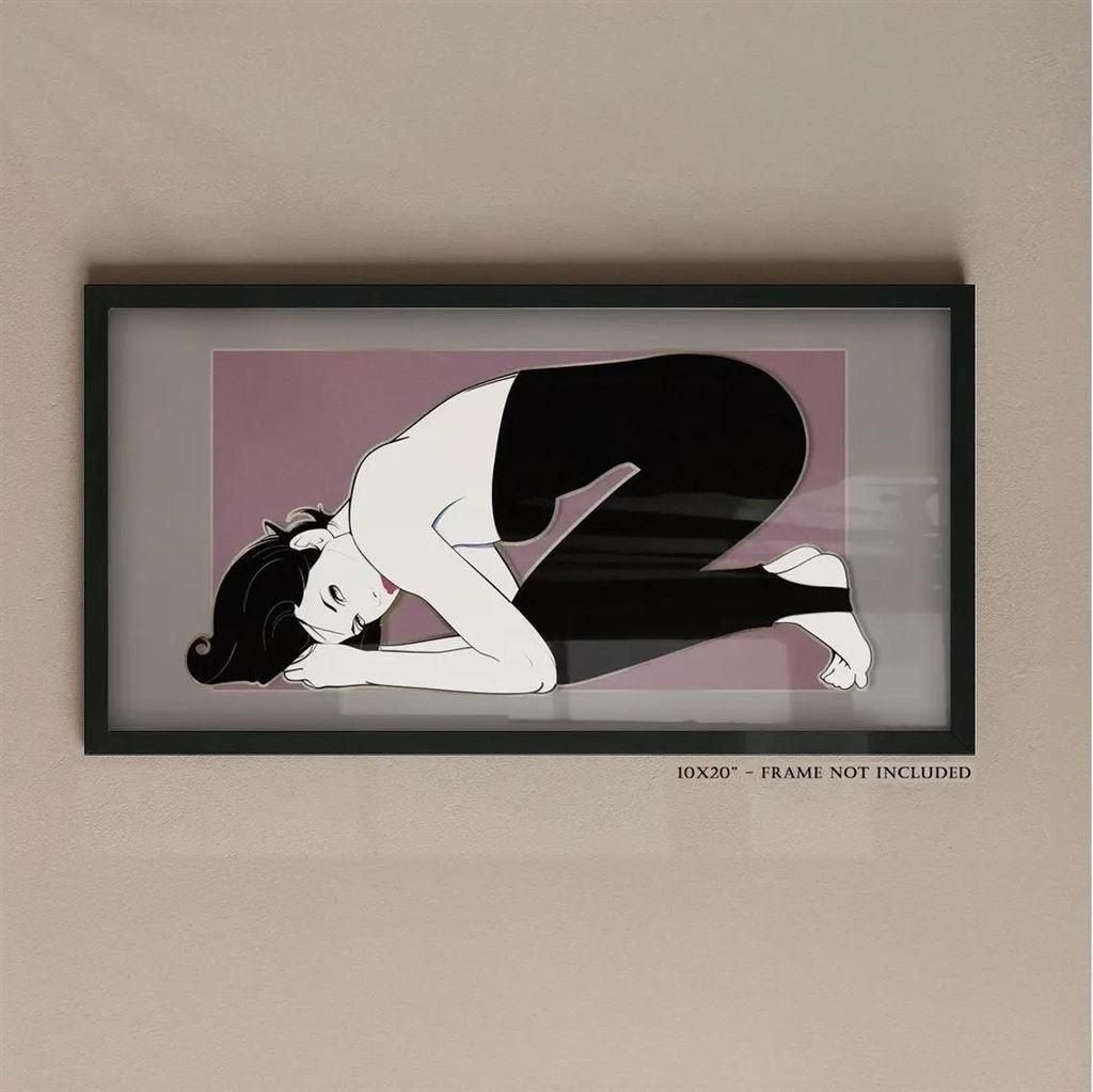Patrick Nagel Erotische Playboy Art Print Poster II, Verzenden