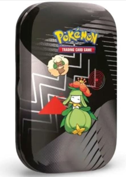 Pokémon TCG Mini Tin - Lilligant & Whimsicott, Ophalen of Verzenden, Zo goed als nieuw, Meerdere kaarten, Foil