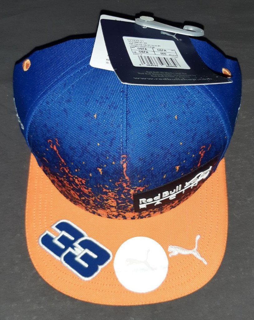 Puma Max Verstappen cap F1 rechte klep, Verzamelen, Automerken, Motoren en Formule 1, Verzenden, Nieuw, Formule 1