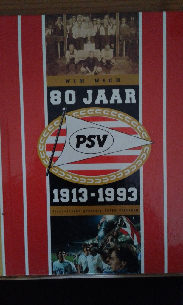 PSV 80 Jaar 1913 -1993 Wim Wich, Ophalen of Verzenden, Zo goed als nieuw, PSV, Boek of Tijdschrift