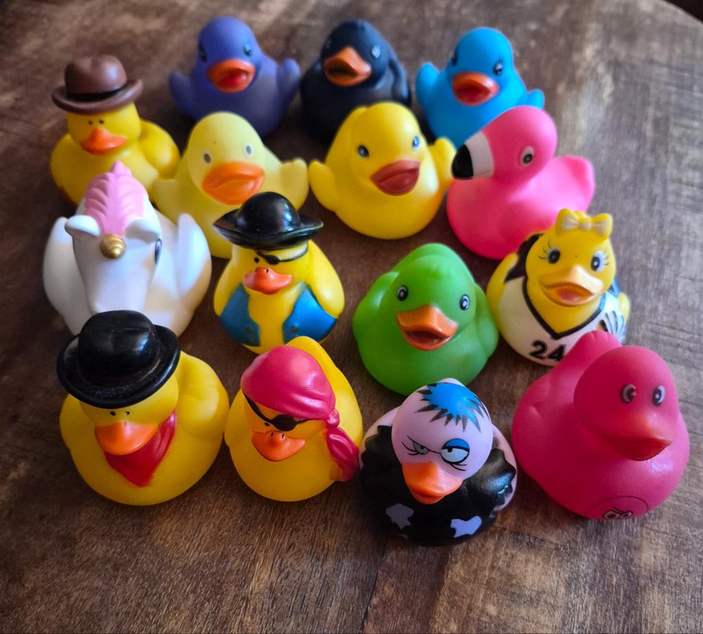 15 diverse badeendjes, Ophalen, Overige typen