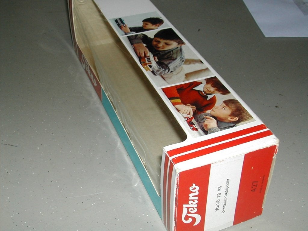 Nos originele. Deense. Tekno doos. Volvo. FB88 container., Ophalen of Verzenden, Nieuw, Bus of Vrachtwagen, Tekno