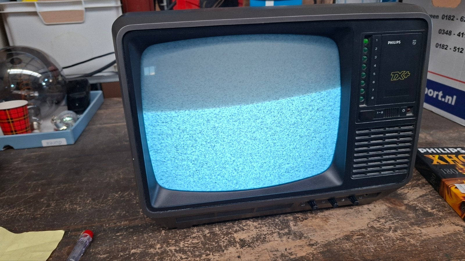Philips tv 12B912/00C, Ophalen of Verzenden, 100 cm of meer, 50 Hz, Philips