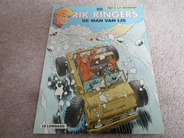 Rik Ringers nr. 69 De man van ijs 1e druk 2004, Eén stripboek, Ophalen of Verzenden, Zo goed als nieuw