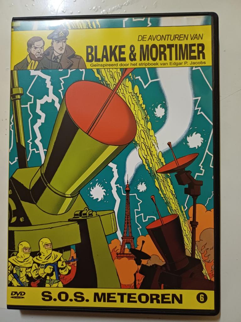 Blake & Mortimer, Cd's en Dvd's, Dvd's | Tekenfilms en Animatie, Vanaf 6 jaar, Ophalen of Verzenden, Zo goed als nieuw
