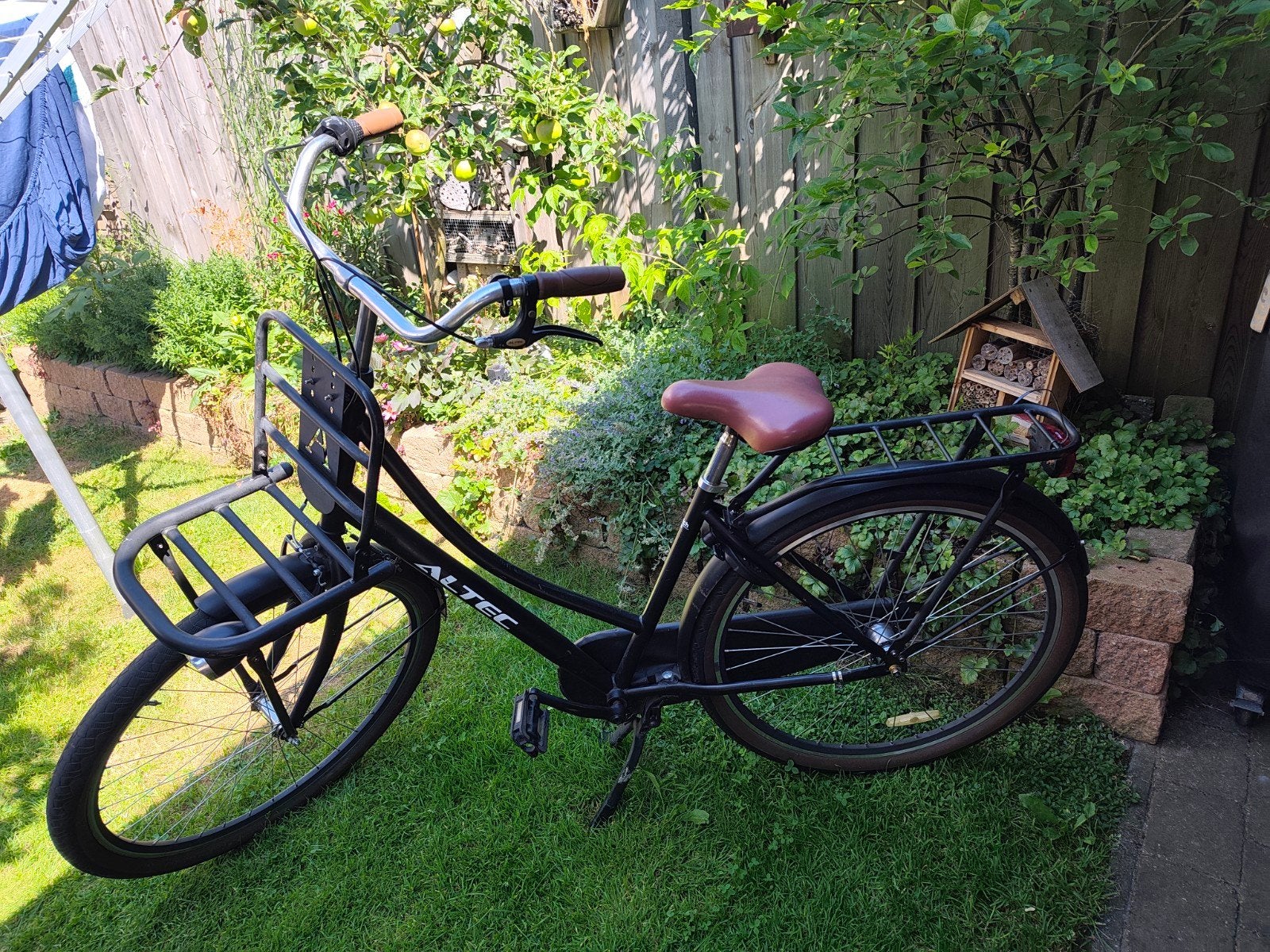 Altec fiets met voordrager en lage instap, Velgrem, 50 tot 53 cm, Ophalen, Overige merken
