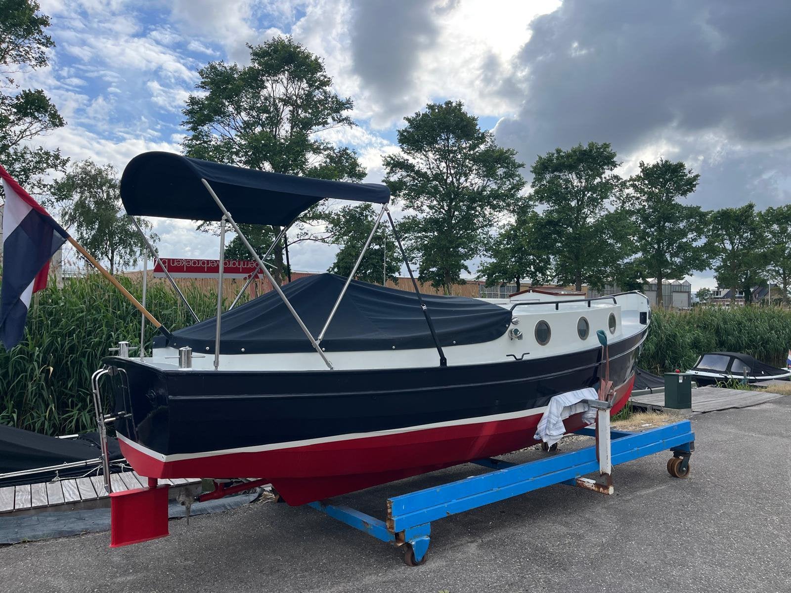 Stalen Kajuitboot met Vetus 33pk Dieselmotor, Watersport en Boten, Motorboten en Motorjachten, Gebruikt, Staal, Diesel, Binnenboordmotor