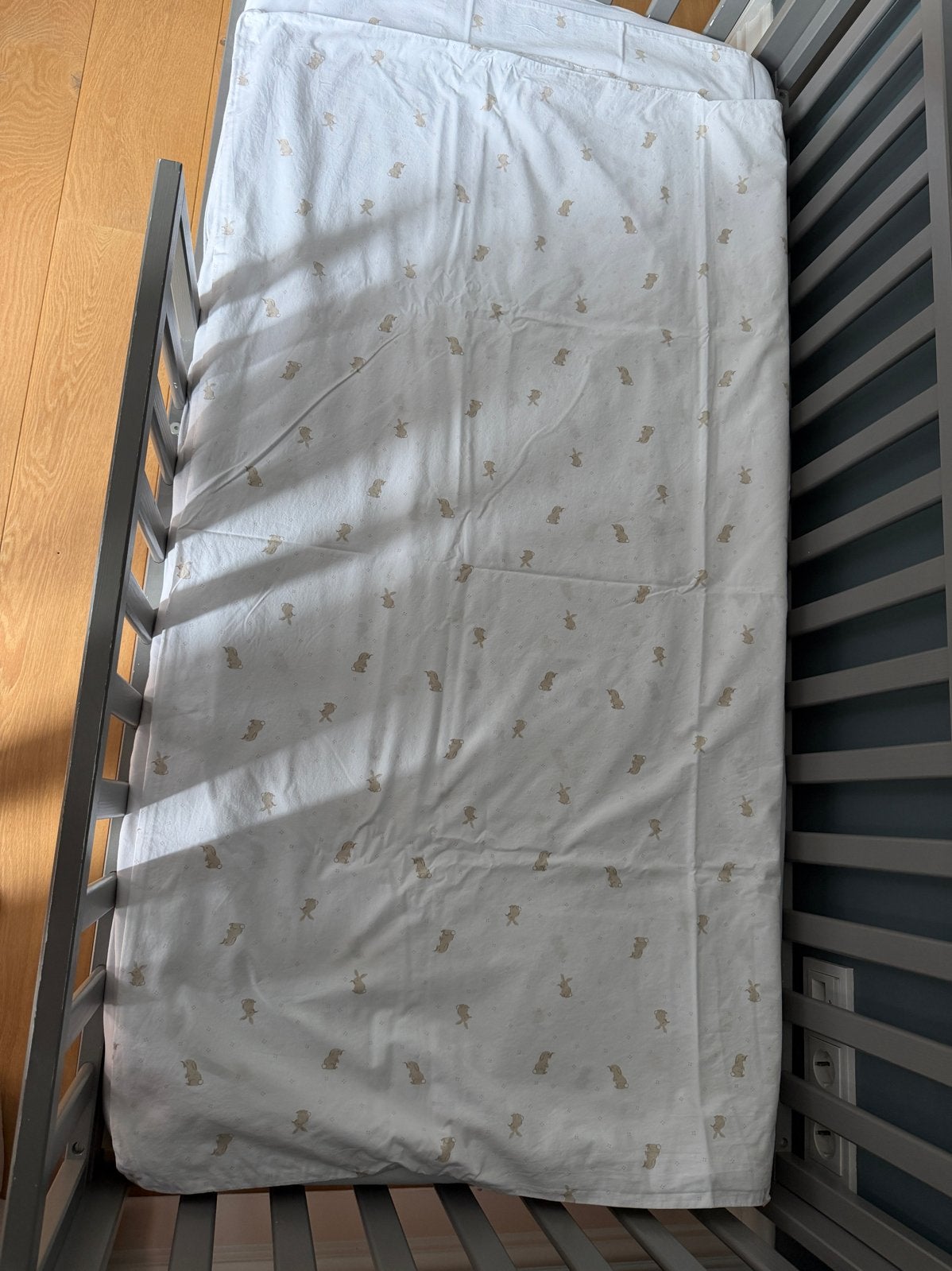 Complete Toddler Bed set incl. Premium White Company Linen, Ophalen, Zo goed als nieuw, Wasbaar, Meerkleurig