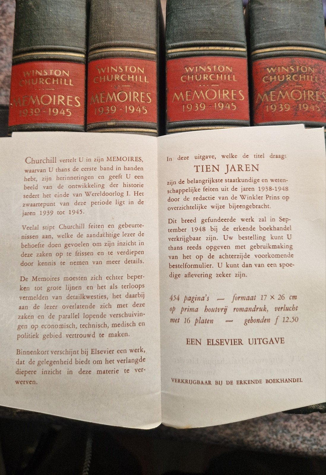Winston Churchill - Memoires (10 d, Boeken, Ophalen of Verzenden