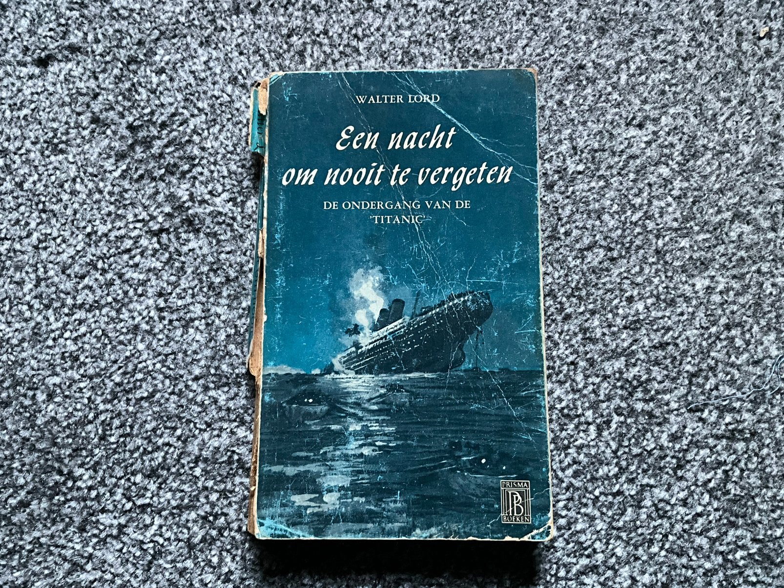 EEN NACHT OM NOOIT TE VERGETEN, Ophalen of Verzenden, Gelezen