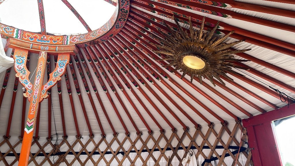 Yurt/Ger Mongools, inclusief houtkachel en eikenhoutenvloer, Ophalen, Nieuw, Tot en met 2
