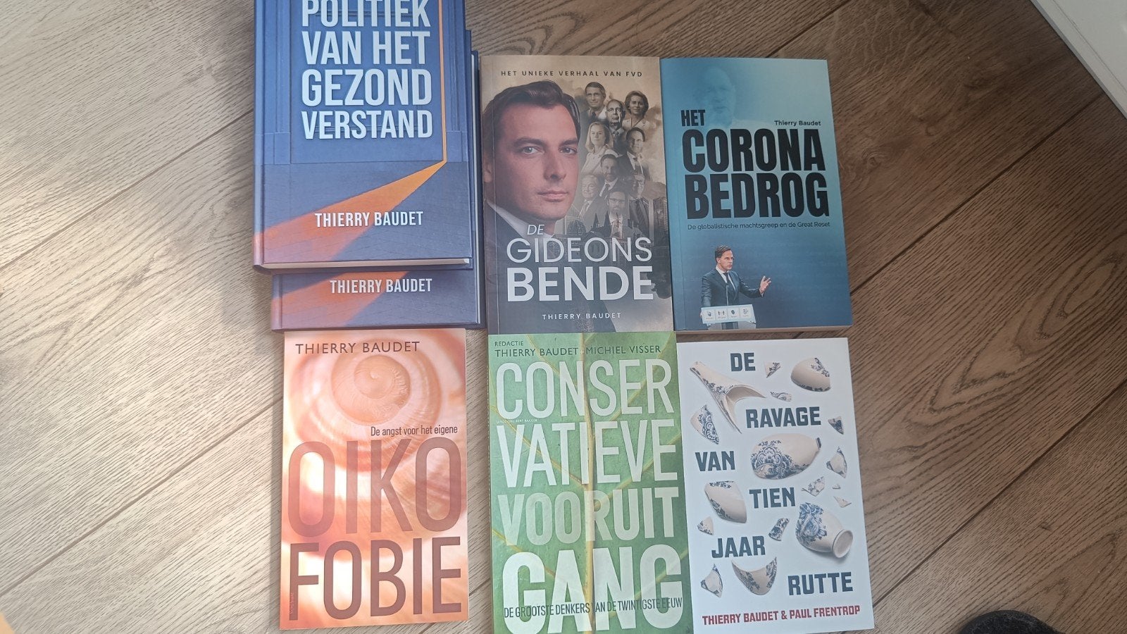 Thierry Baudet Boekenpakket: 6 Politieke Werken, Boeken, Gelezen, Ophalen of Verzenden, Politiek en Staatkunde, Nederland