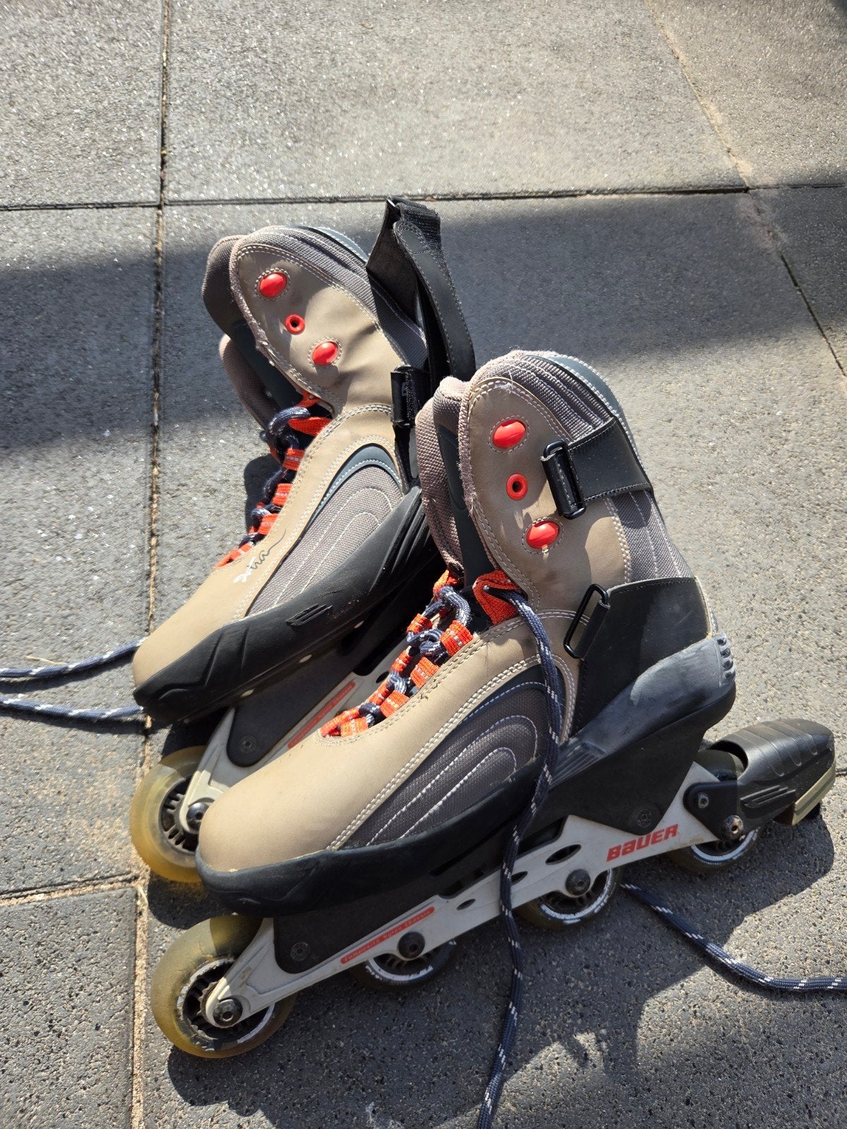 Bauer skeelers mt.45, Ophalen, Gebruikt, Bauer, Dames