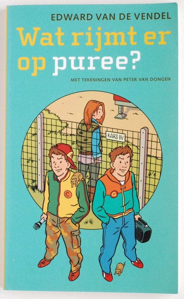 Kinderboekenweek 2005: Wat rijmt er op puree?, Verzenden, Zo goed als nieuw, Fictie, Edward van de Vendel