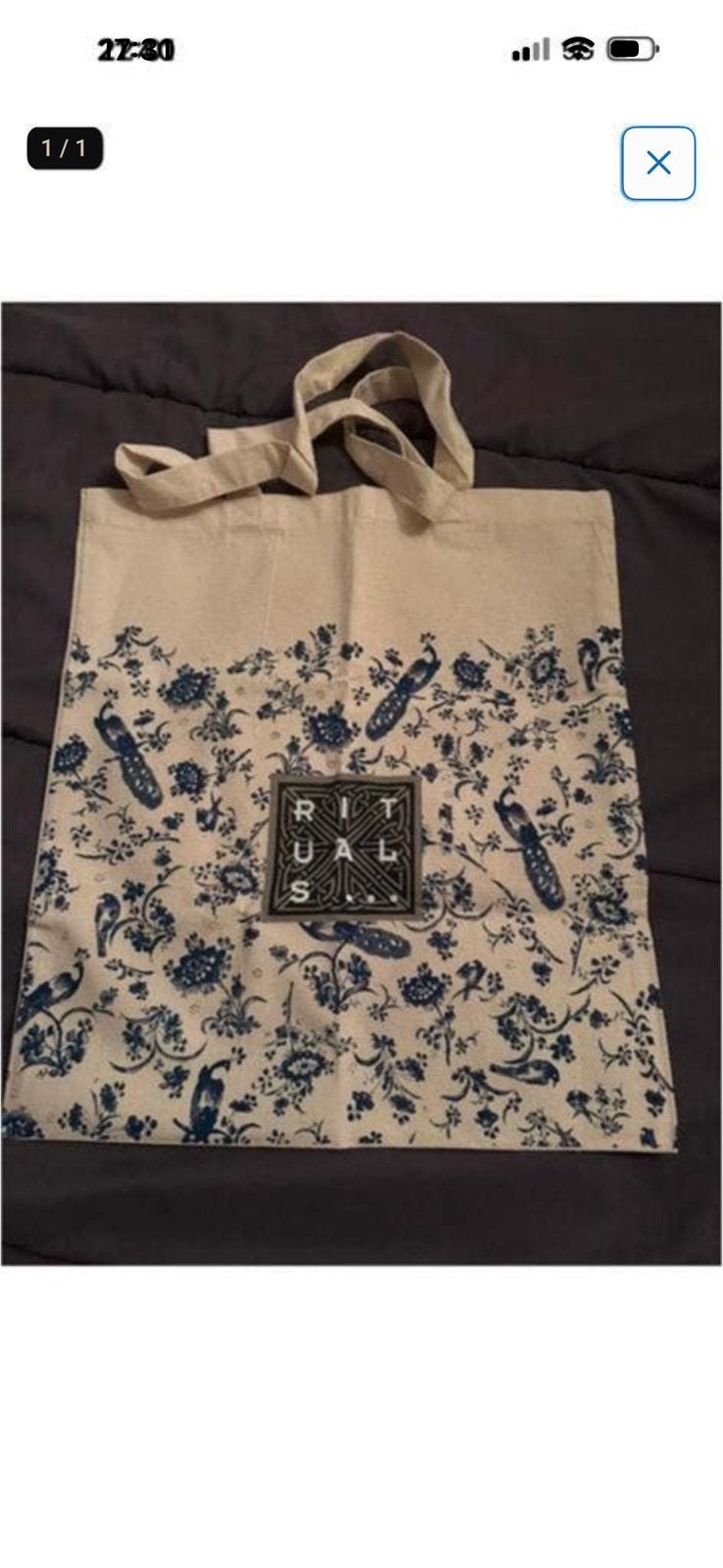 Rituals Amsterdam tas, Ophalen of Verzenden, Nieuw, Rood, Schoudertasje