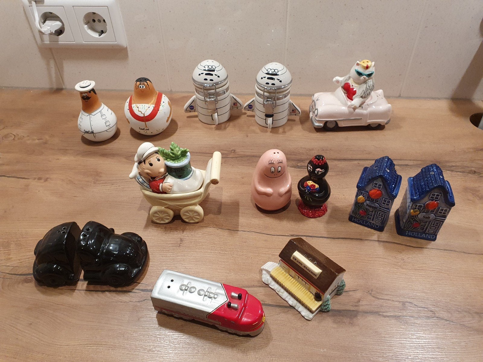 Peper en zout stel collectables 2, Ophalen of Verzenden, Zo goed als nieuw