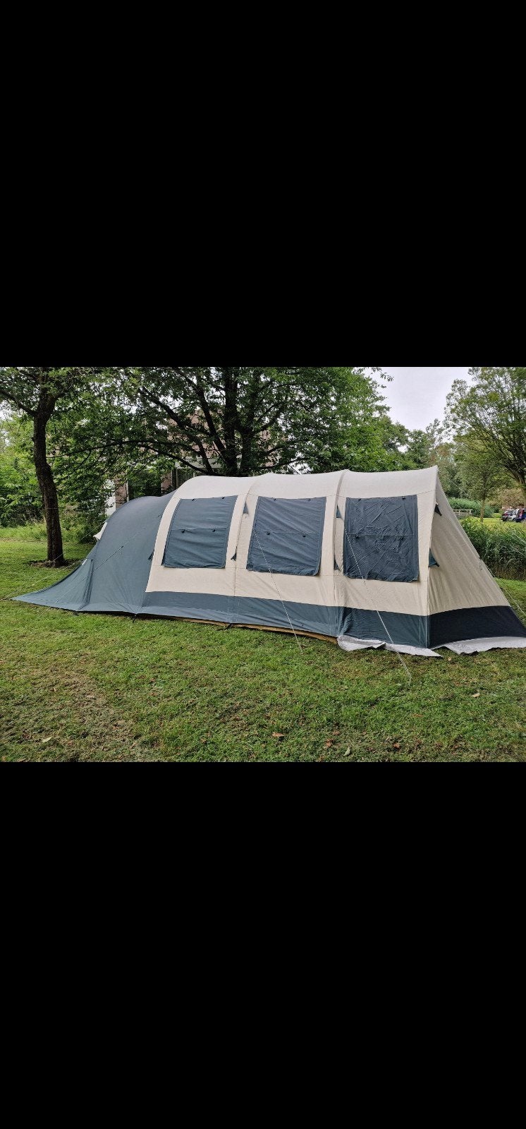 Grote tent hypercamp, Caravans en Kamperen, Tenten, Ophalen, Gebruikt, Tot en met 5
