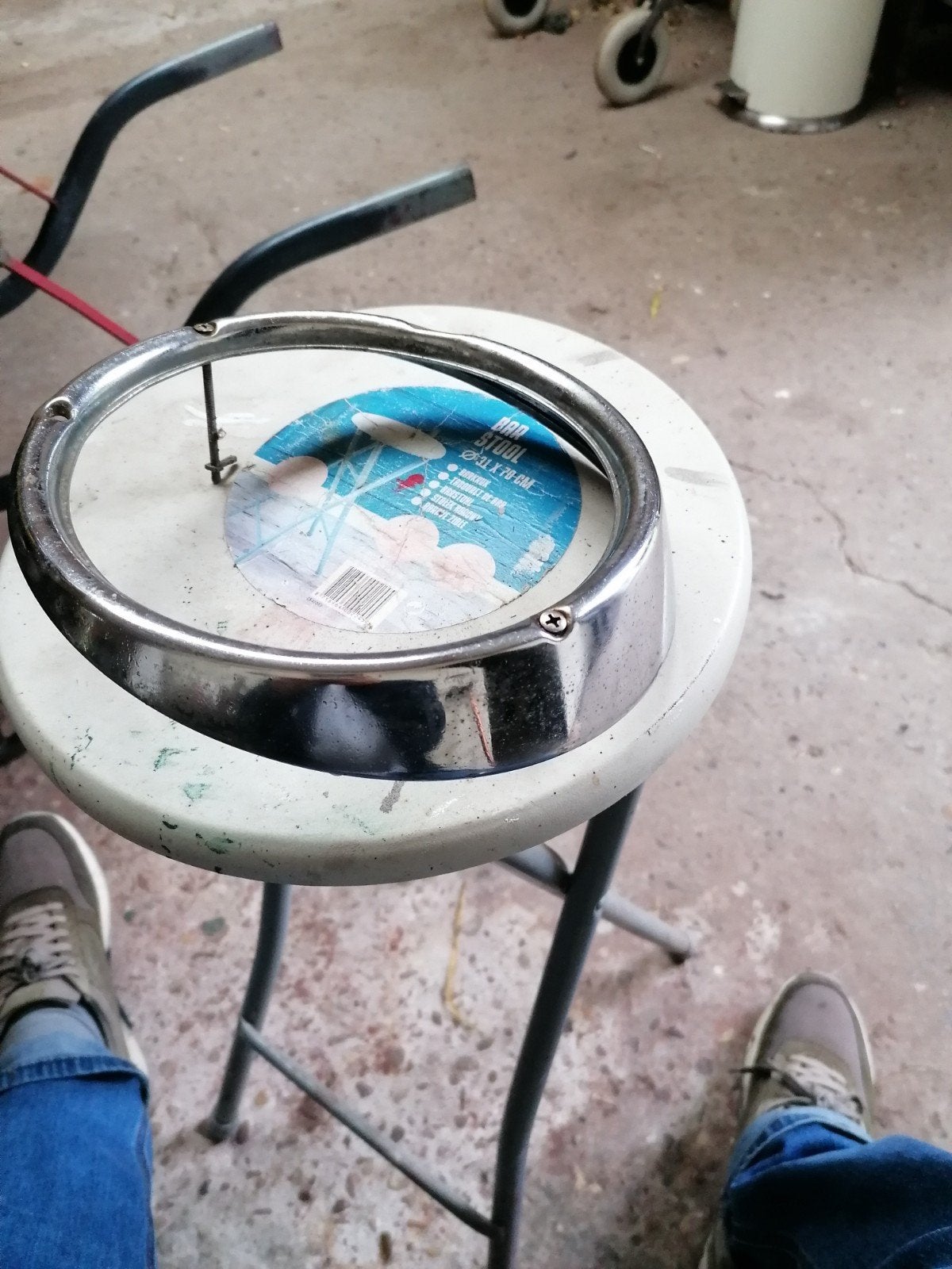 Koplampring chroom - van een VW kever, Ophalen of Verzenden