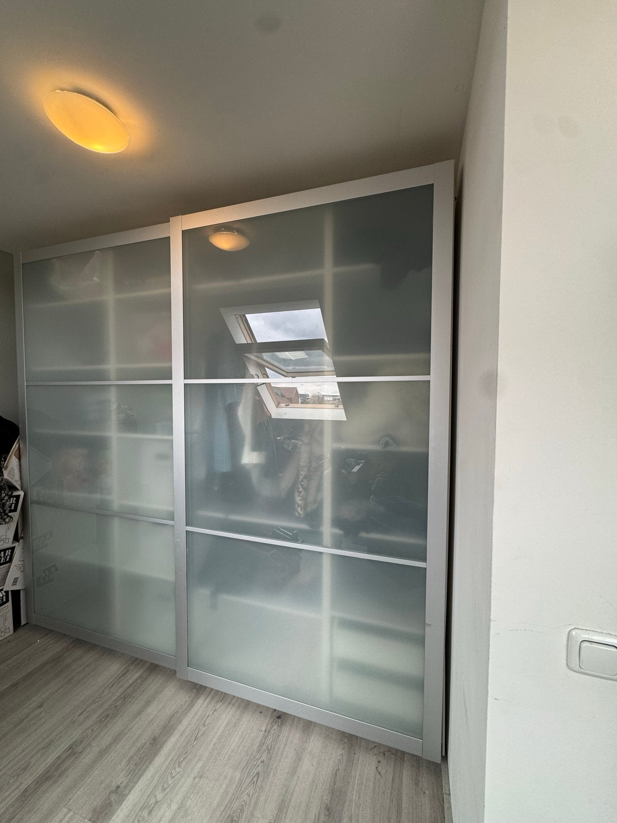 IKEA PAX Schuifdeuren - 250x231,5 cm, Huis en Inrichting, Kasten | Kledingkasten, Ophalen, Gebruikt, 200 cm of meer, Minder dan 25 cm