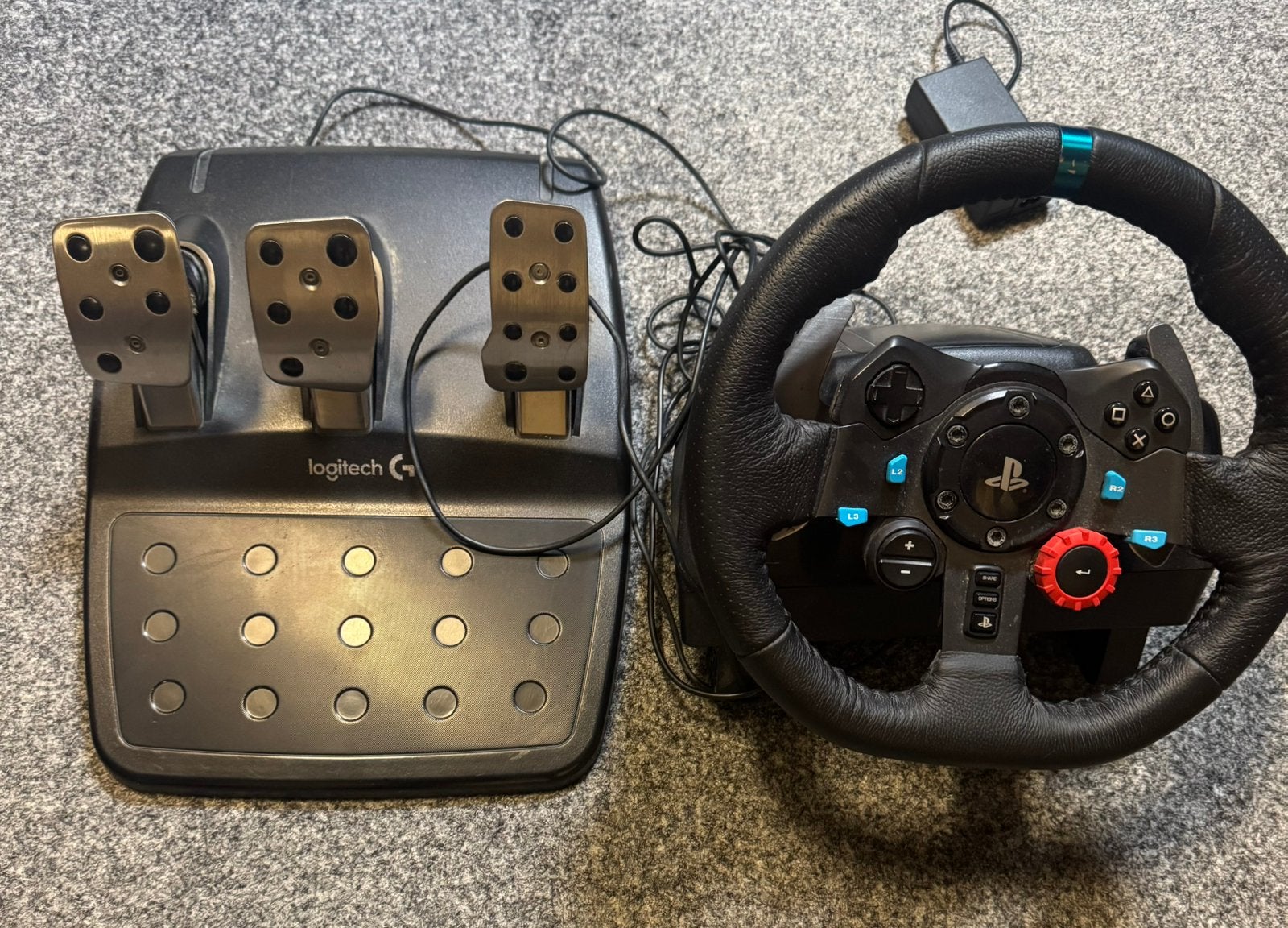 Logitech G29 racestuur met pedalen voor PlayStation/PC, Ophalen, Zo goed als nieuw, Controller, PlayStation 1