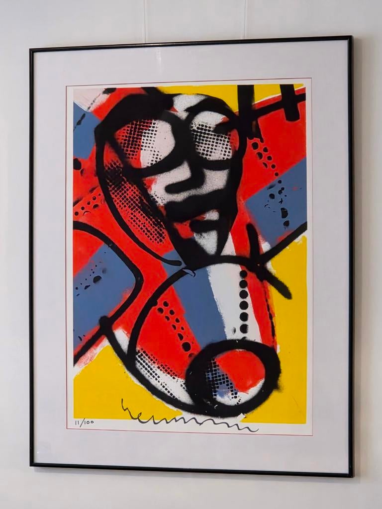Herman Brood - Piloot - 11/100 - Handgesigneerd, Ophalen of Verzenden