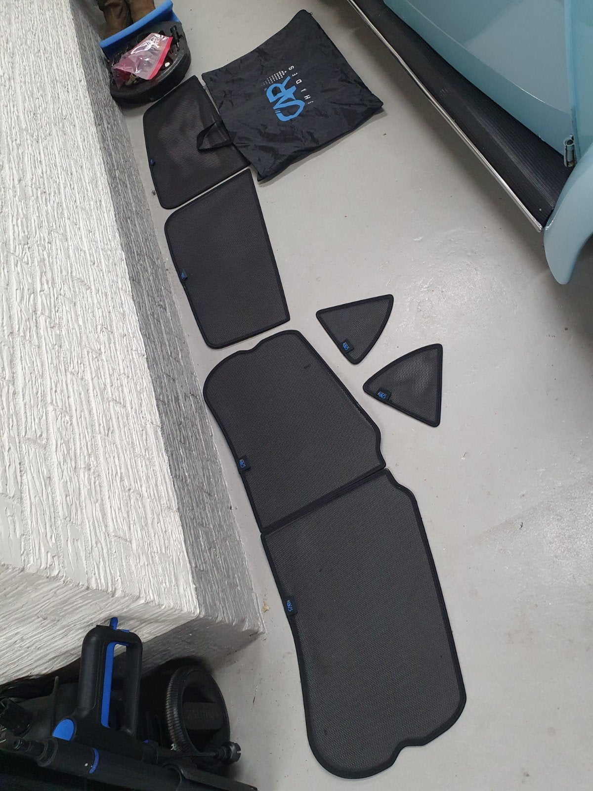 seat leon 1p car shades sonniboy zonnewering, Ophalen of Verzenden, Gebruikt, Seat