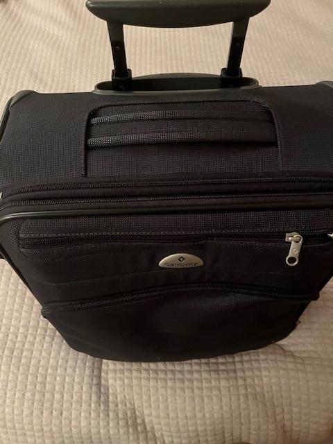 Samsonite handbagage rolkoffer, Sieraden, Tassen en Uiterlijk, Koffers, Gebruikt, Minder dan 50 cm, Ophalen of Verzenden, Zacht kunststof
