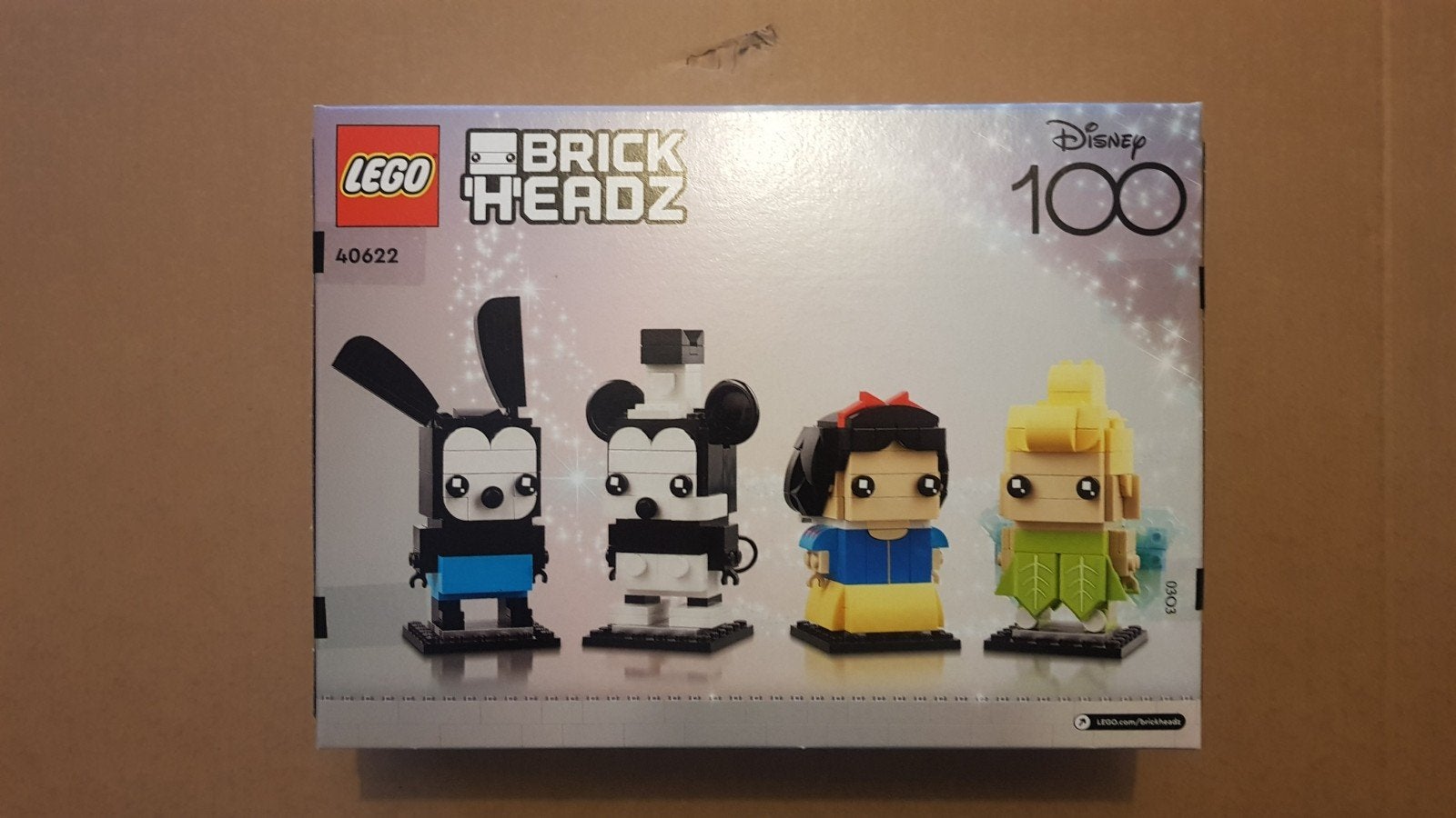 Lego 40622 BRICKHEADZ 100 jaar Disney, Tinkerbell, ea NIEUW, Ophalen of Verzenden, Nieuw, Complete set, Lego