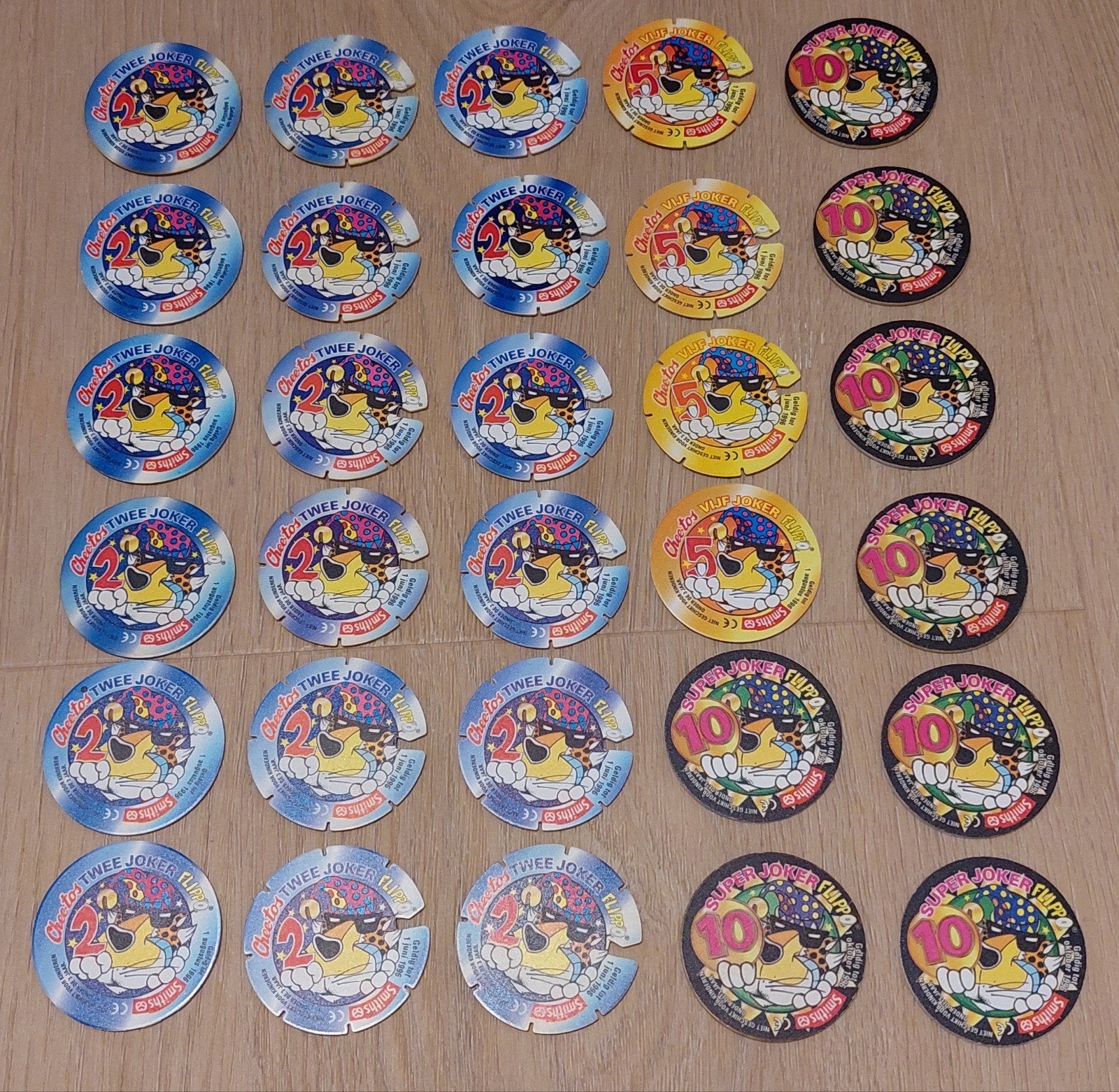 Flippo Jokers 2, 5 en 10 (ook los te koop), Verzamelen, Flippo's, Ophalen of Verzenden, Spiek, Verzameling