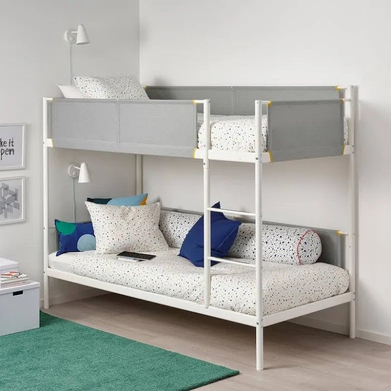 IKEA Vitval stapelbed - Ideaal voor kleine kamers, Ophalen, 90 cm, Tweepersoons, Zo goed als nieuw