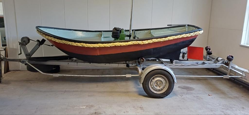 Rijn sloep, Watersport en Boten, Ophalen, Gebruikt, 4 m, Staal