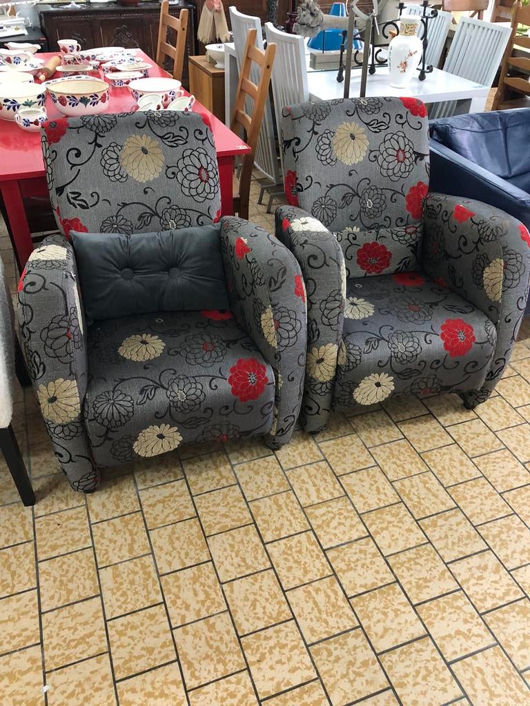 2 mooie fauteuils, Ophalen, Minder dan 75 cm, Zo goed als nieuw, Nvt