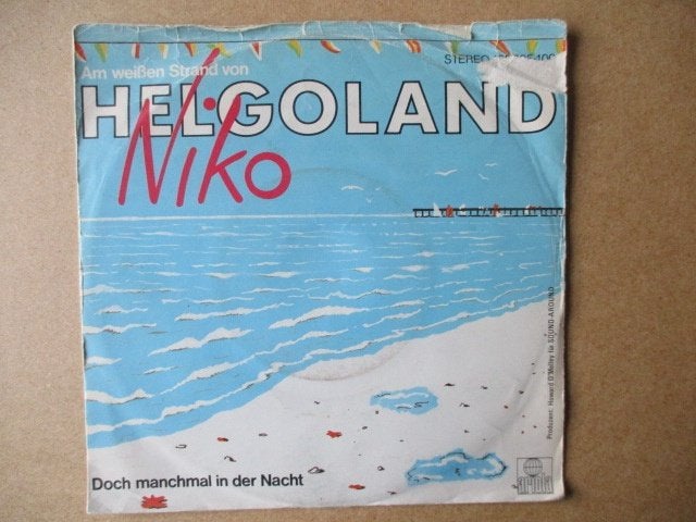 s3693 niko - am weissen strand von helgoland, Ophalen, Gebruikt, Overige genres, 7 inch
