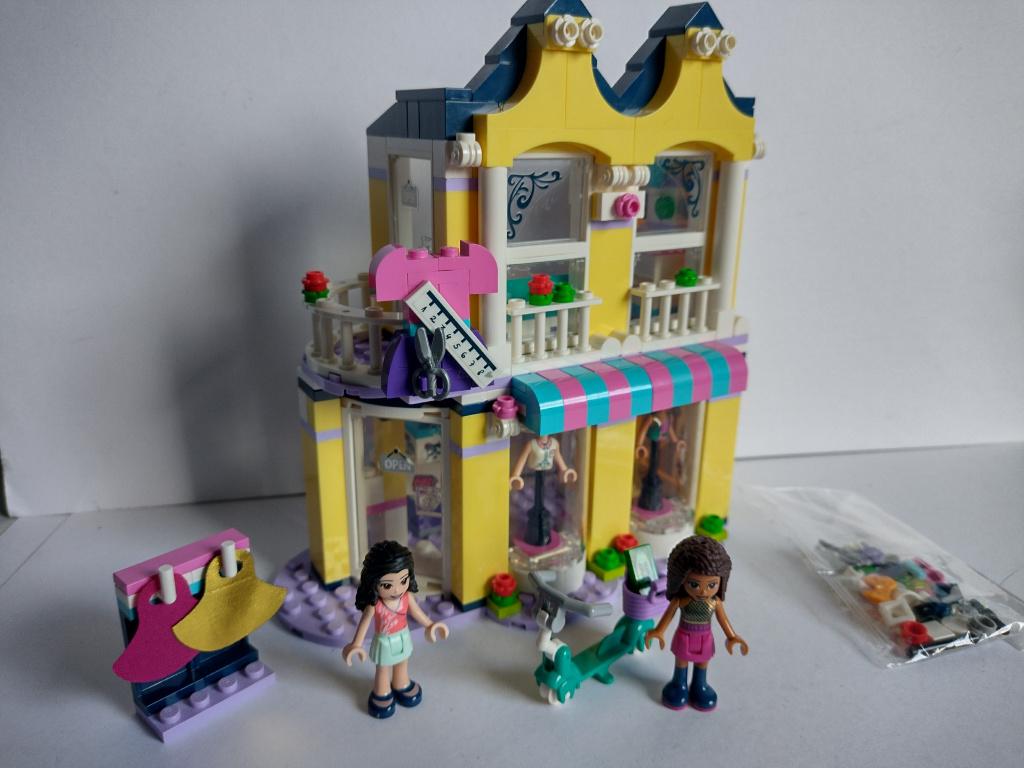 41427 Friends, Emma's modewinkel, Emma's Fashion Shop, Ophalen of Verzenden, Zo goed als nieuw, Complete set, Lego