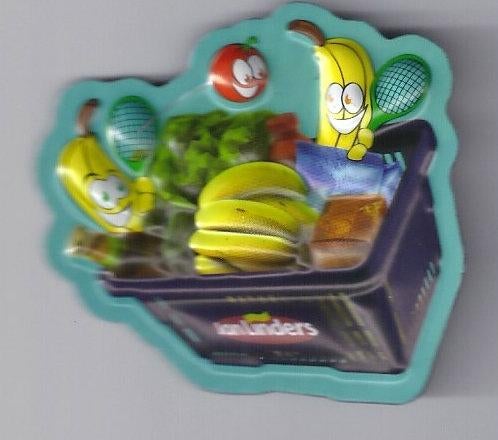 Km4 koelkastmagneetje boodschappen jan linders, Ophalen of Verzenden, Zo goed als nieuw