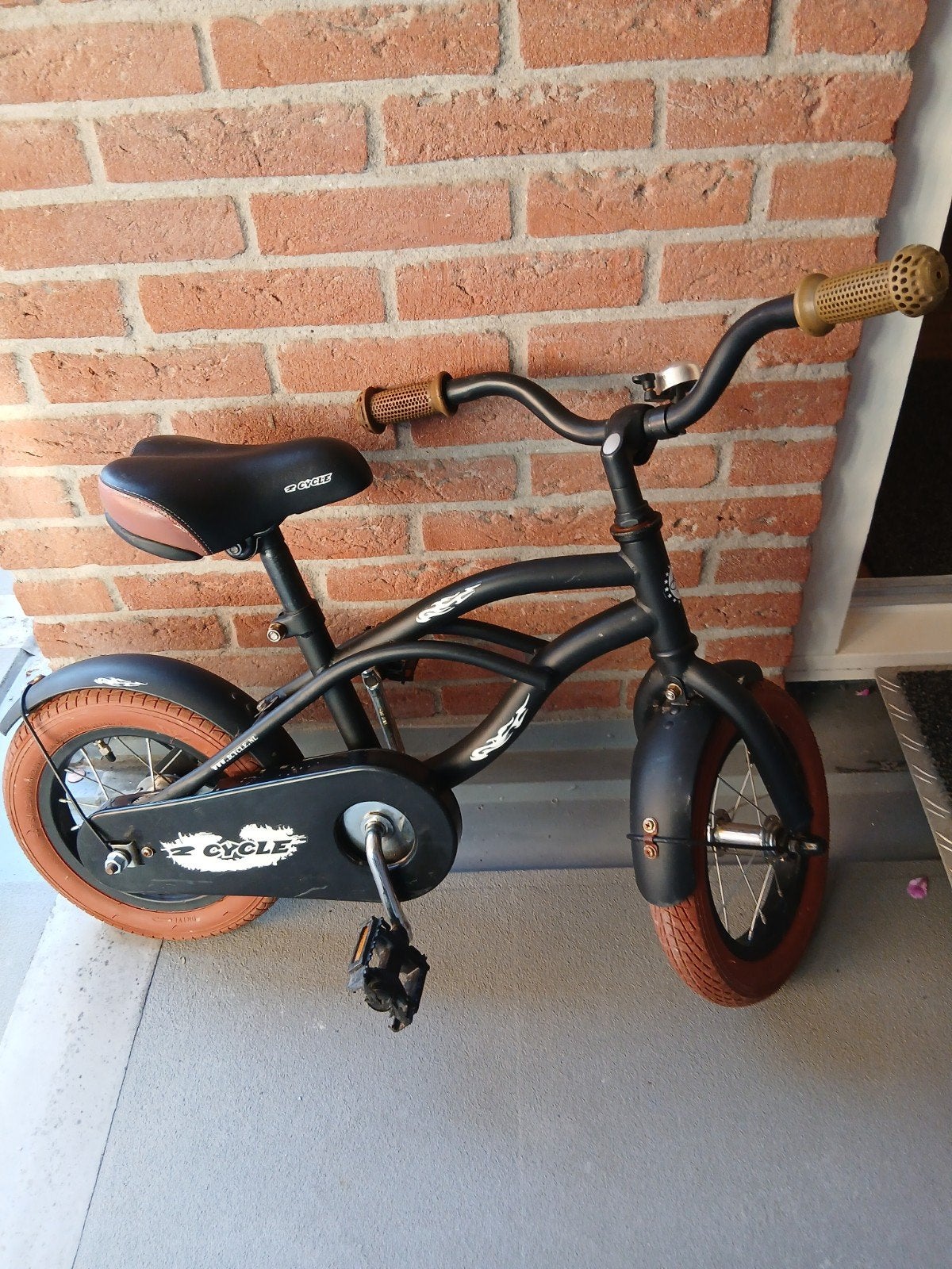 Kinderfiets .zie foto's, Ophalen, Gebruikt, Minder dan 16 inch
