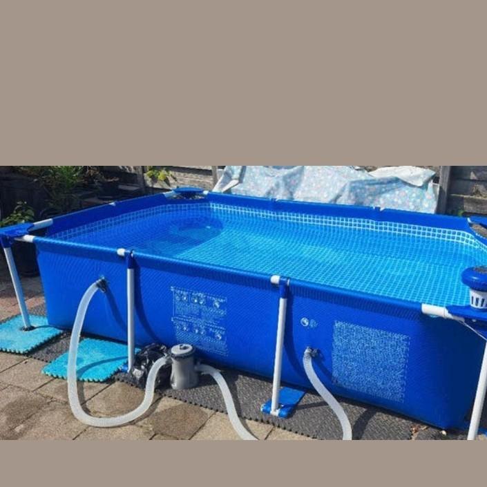 zwembad met toebehoren en veel extra's, Tuin en Terras, Ophalen, Gebruikt