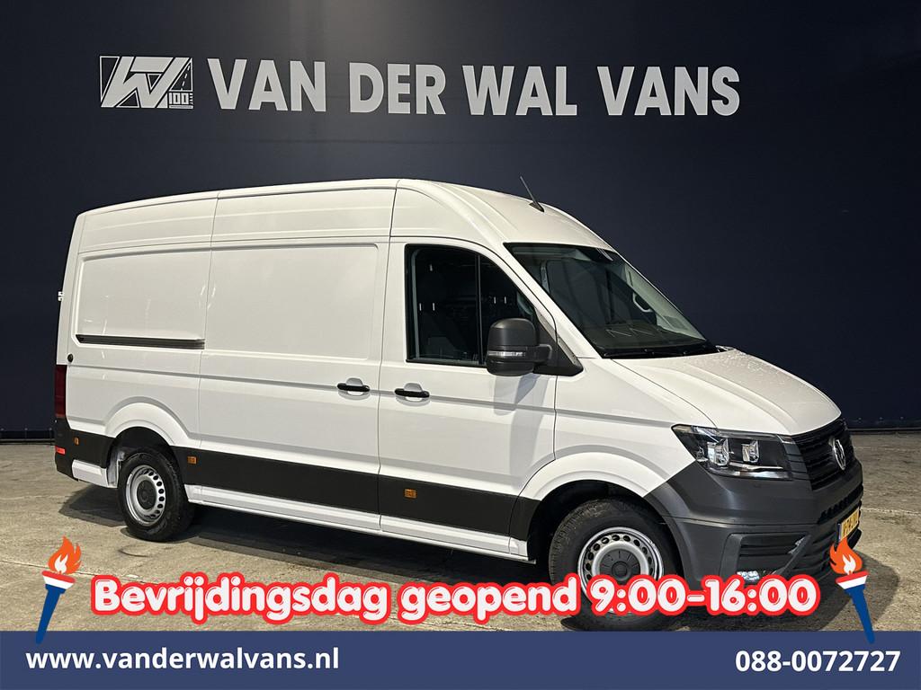 Volkswagen Crafter 2.0 TDI 177pk L3H3 L2H2 Euro6 Airco | Cam, Auto's, Bestelauto's, Voorwielaandrijving, Stof, Gebruikt, 4 cilinders